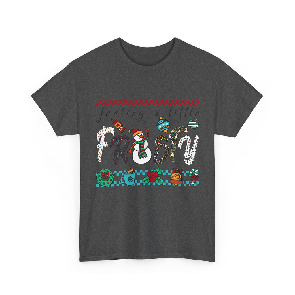 Christmas Frosty Unisex Cotton Tee