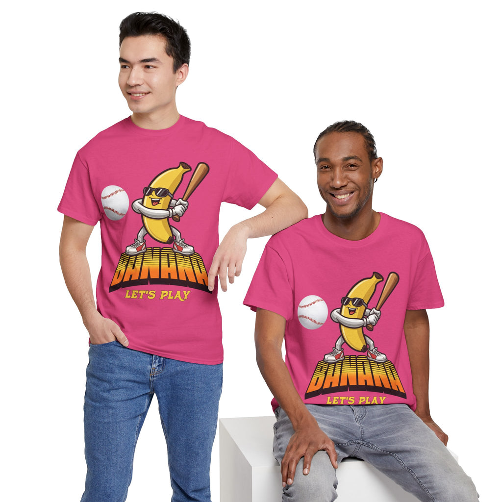 Banana Playing Baseball Tee