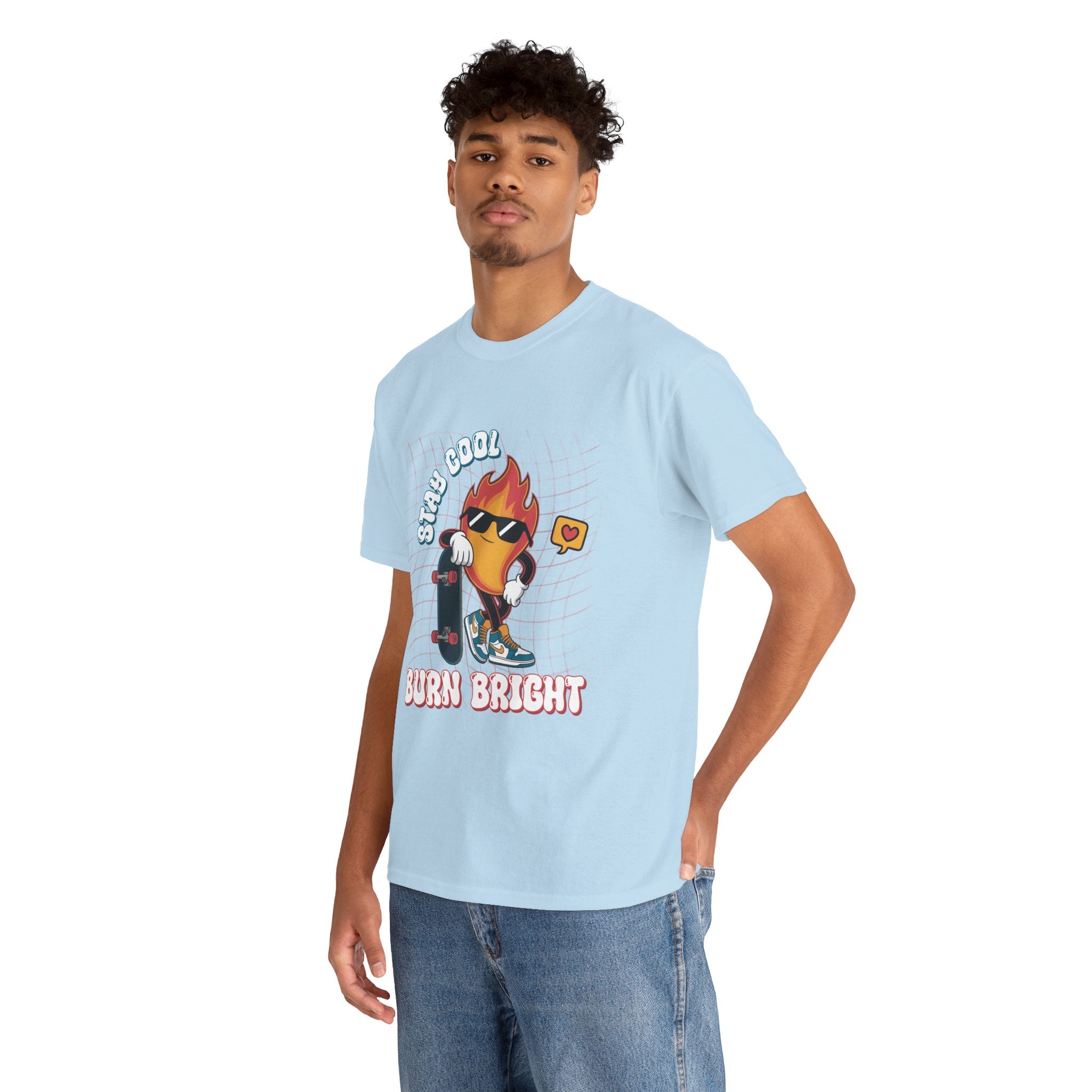 Stay Cool Burn Bright Unisex Tee