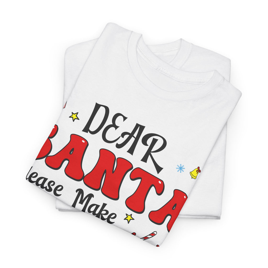 Santa 67 Them Stop Christmas Unisex Cotton Tee