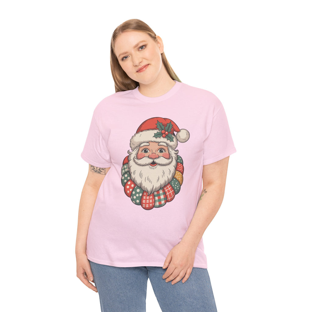 Vintage Santa Unisex Cotton Tee