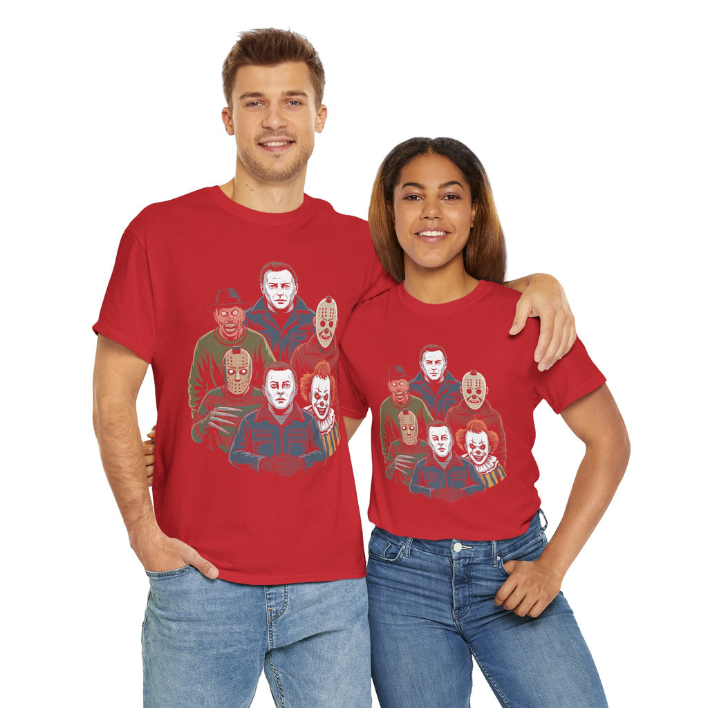 Horror Icons Unisex Cotton Tee