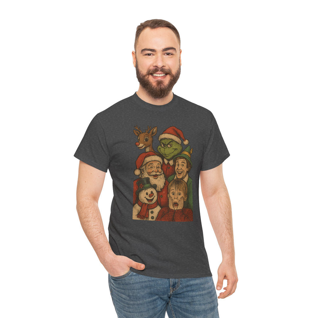 Christmas Icon Vintage Unisex Cotton Tee