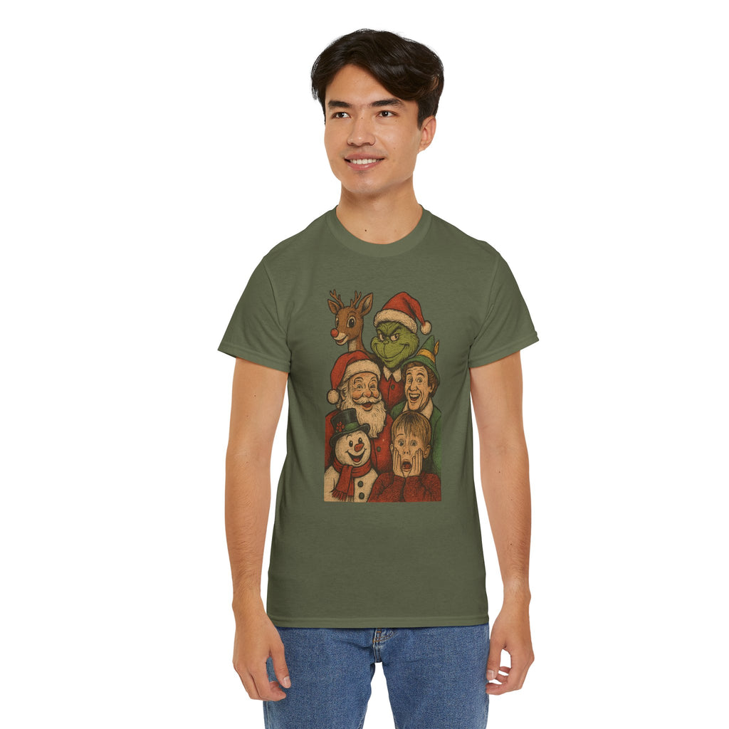 Christmas Icon Vintage Unisex Cotton Tee