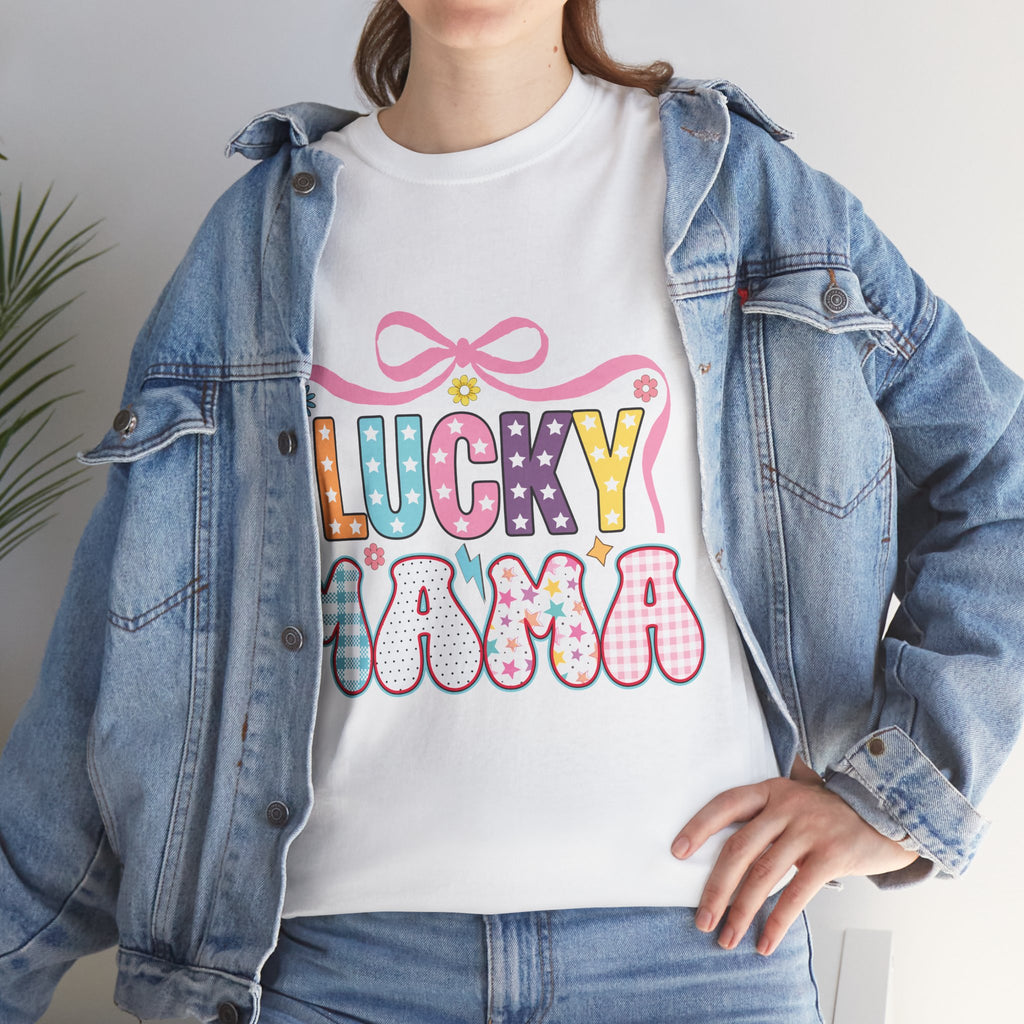 Lucky Mama Unisex Cotton Tee