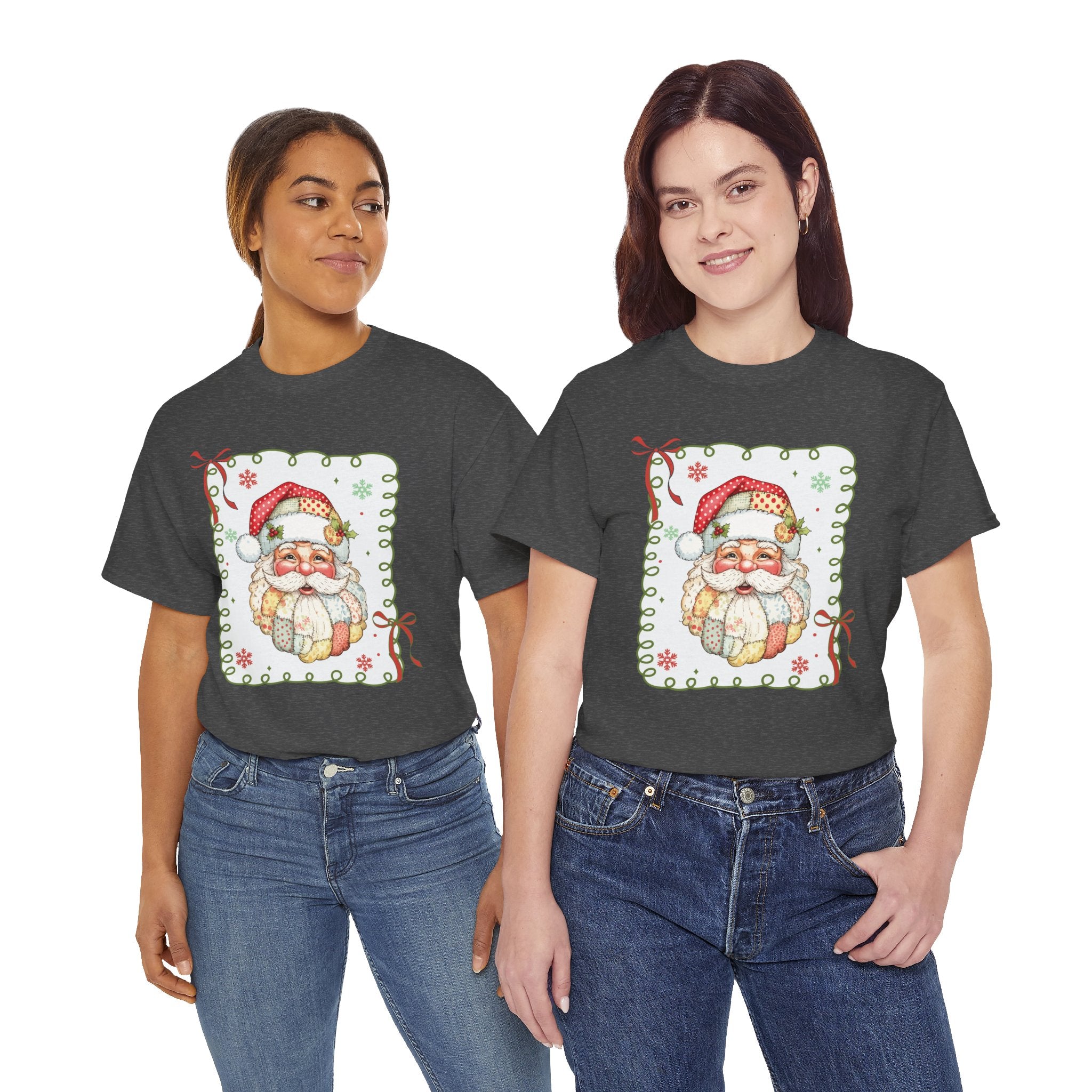 Santa Vintage Unisex Cotton Tee