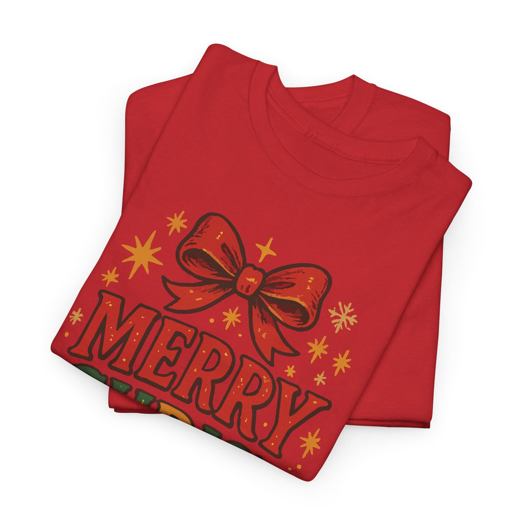 Merry Christmas Unisex Cotton Tee