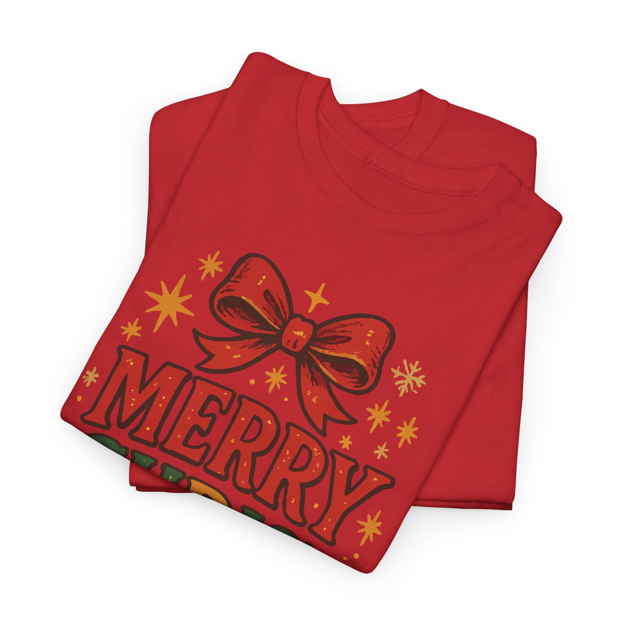 Merry Christmas Unisex Cotton Tee