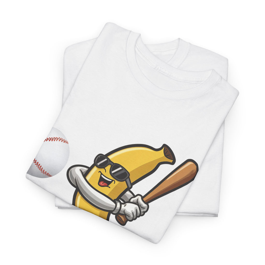Banana Playing Baseball Tee