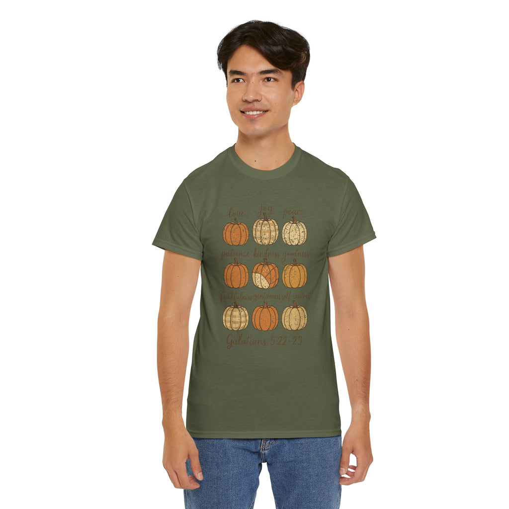 Pumpkins of the Spirit Unisex Cotton Tee