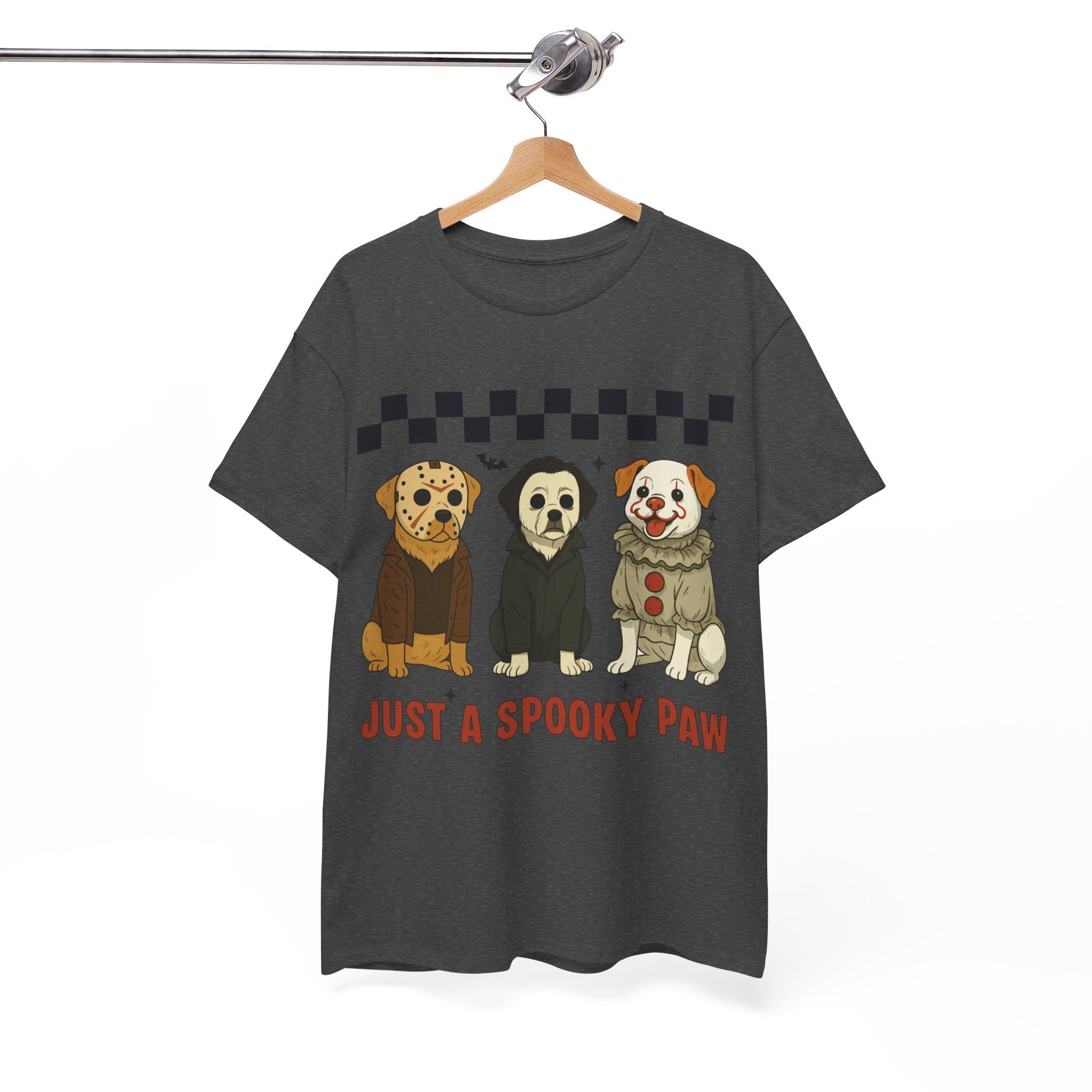 Halloween "Just A Spooky Paw" Unisex Cotton Tee
