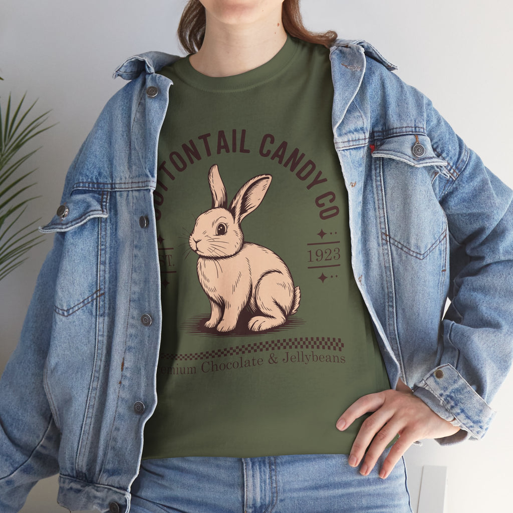 Cottontail Candy Co. Vintage Bunny Unisex Cotton Tee