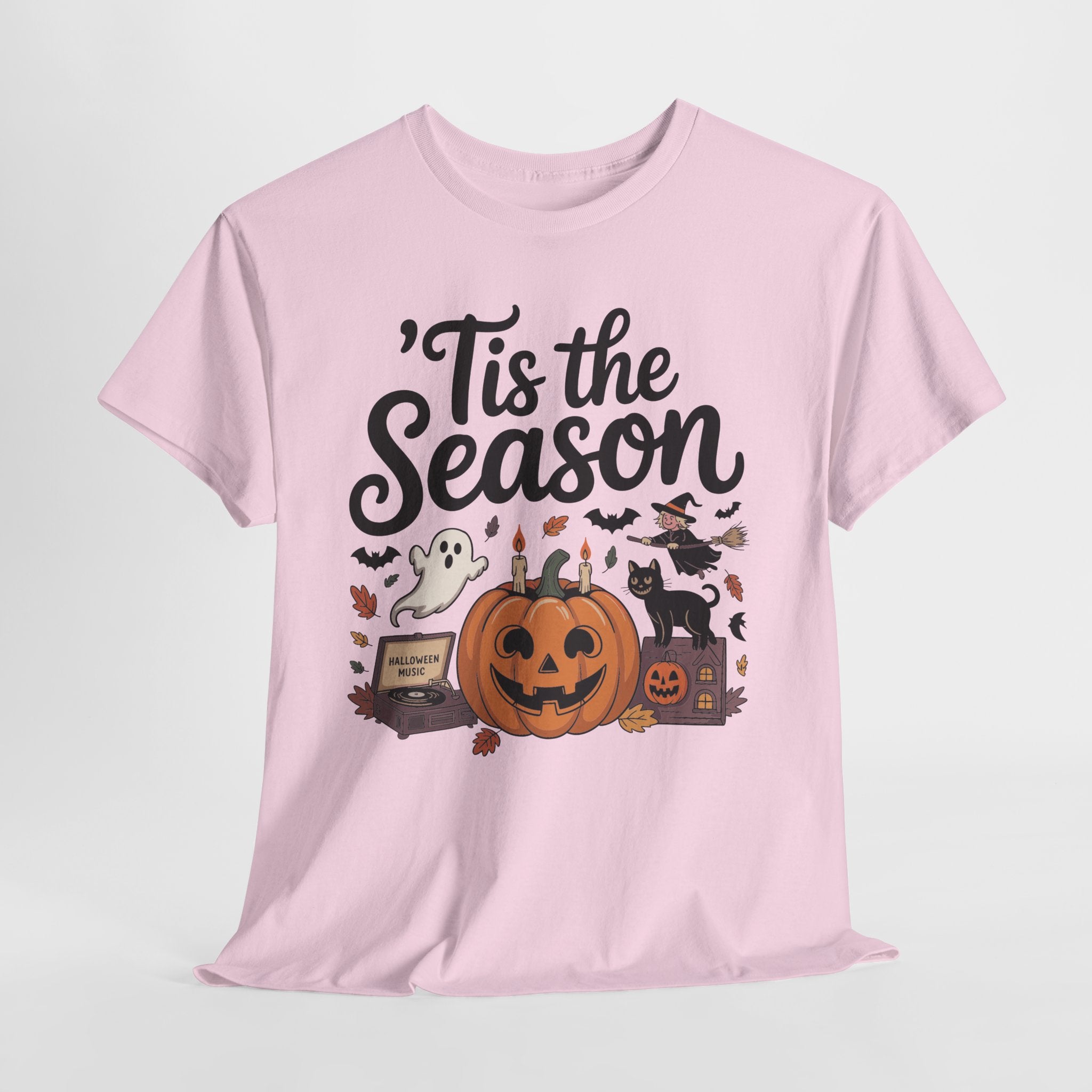 Holiday Season Unisex Cotton T-Shirt - Tis the Season Design