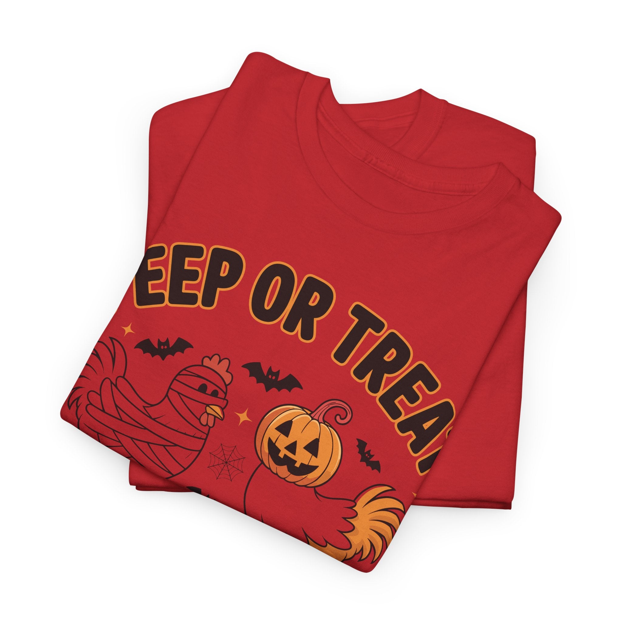 Peep or Treat Halloween Unisex Cotton Tee