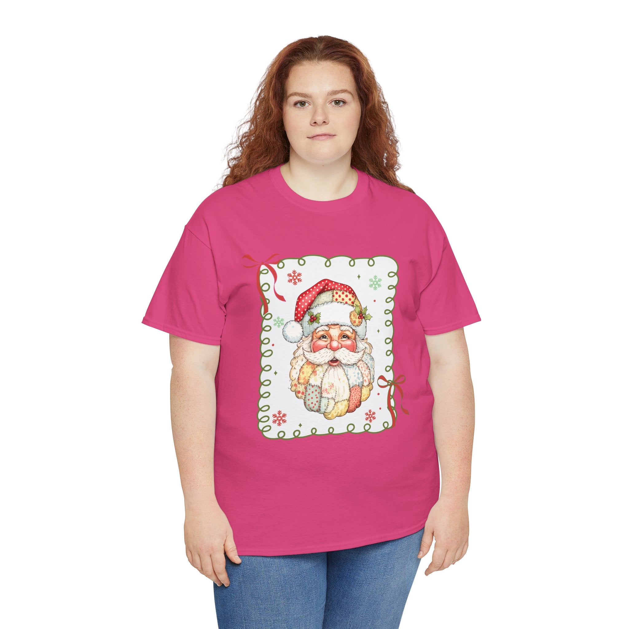 Santa Vintage Unisex Cotton Tee