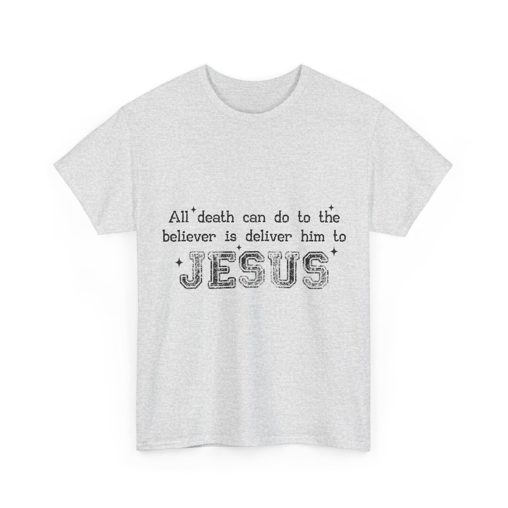 Minimalist Black Typographic Unisex Cotton Tee