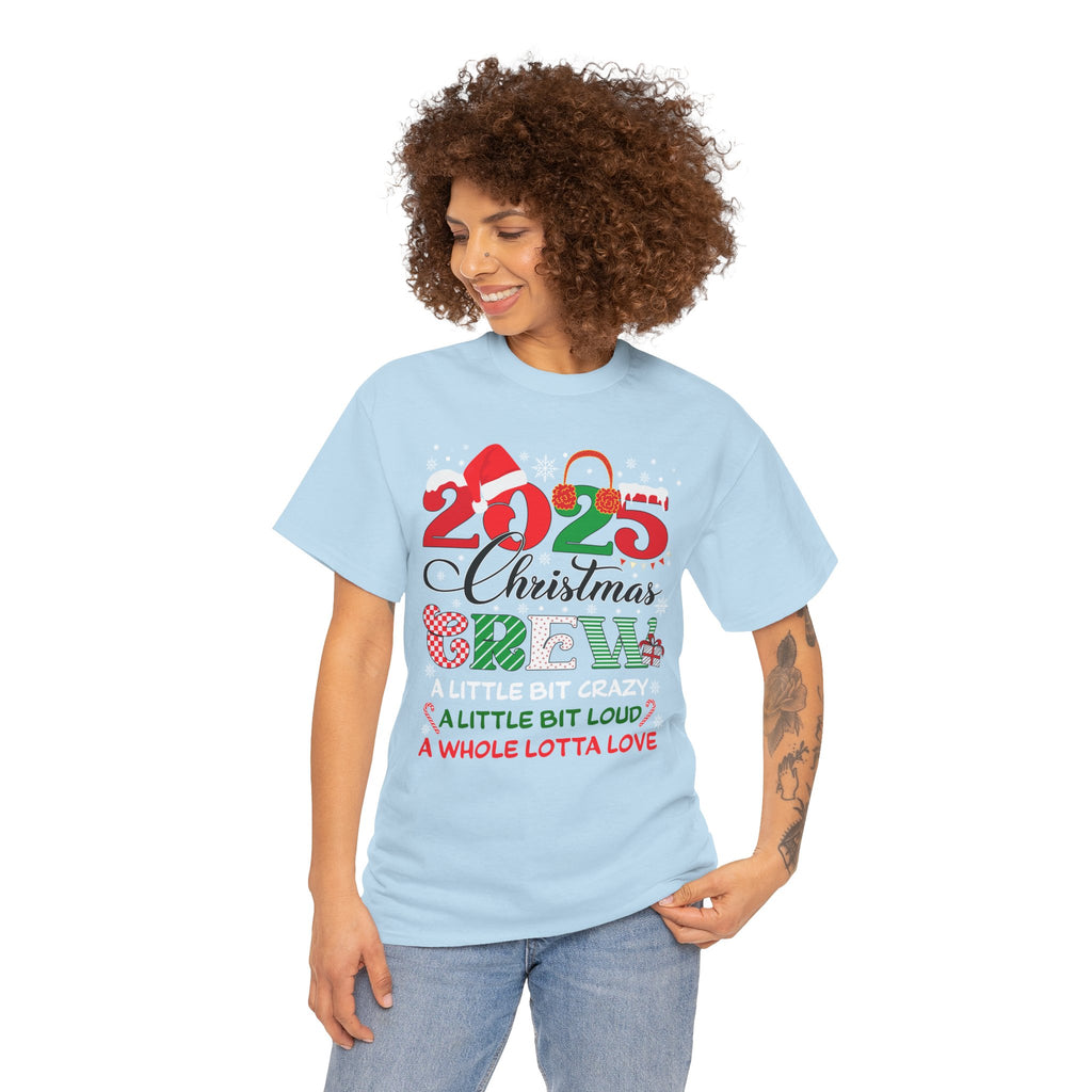 Christmas Crew 2025 Unisex Cotton Tee