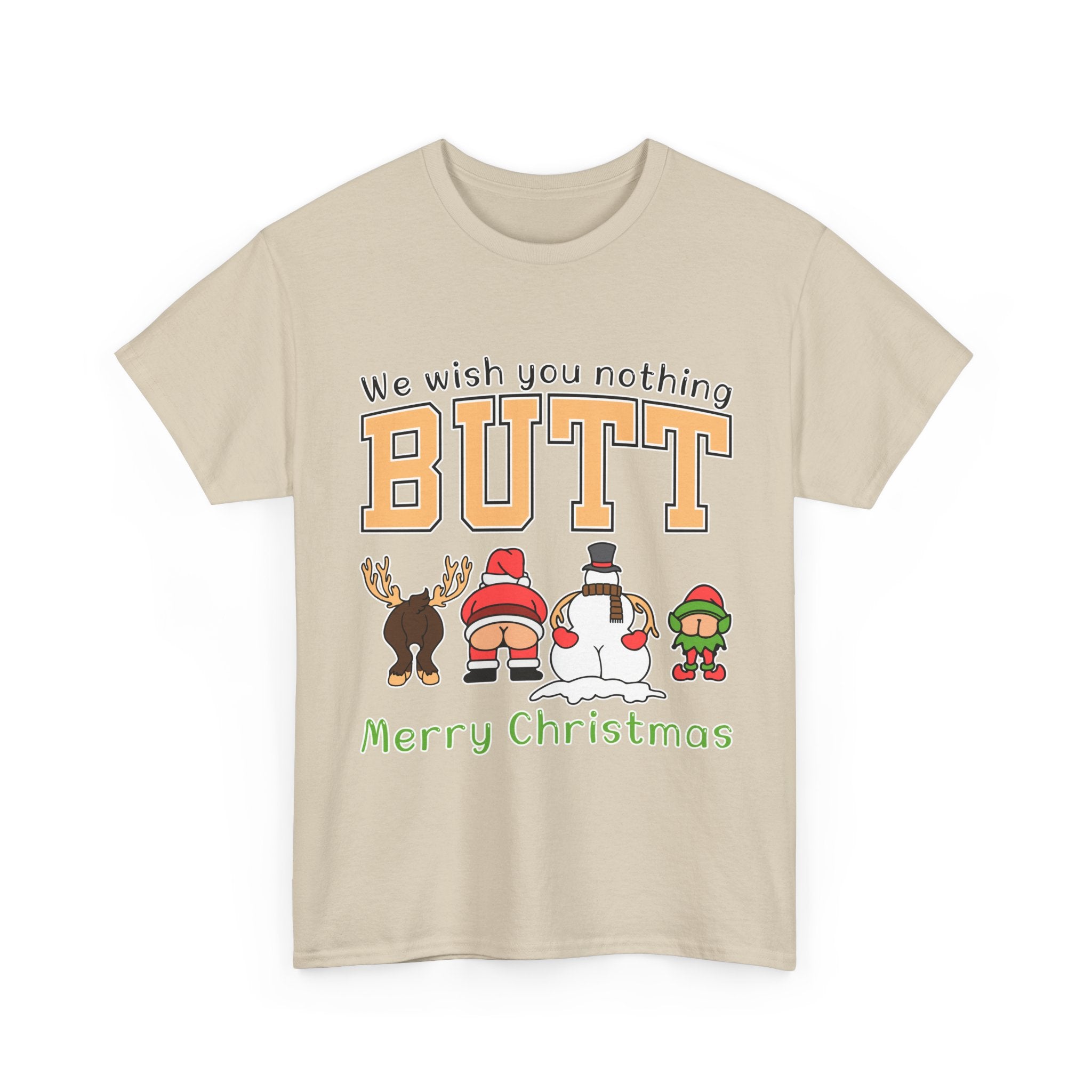 Christmas Butts Unisex Cotton Tee