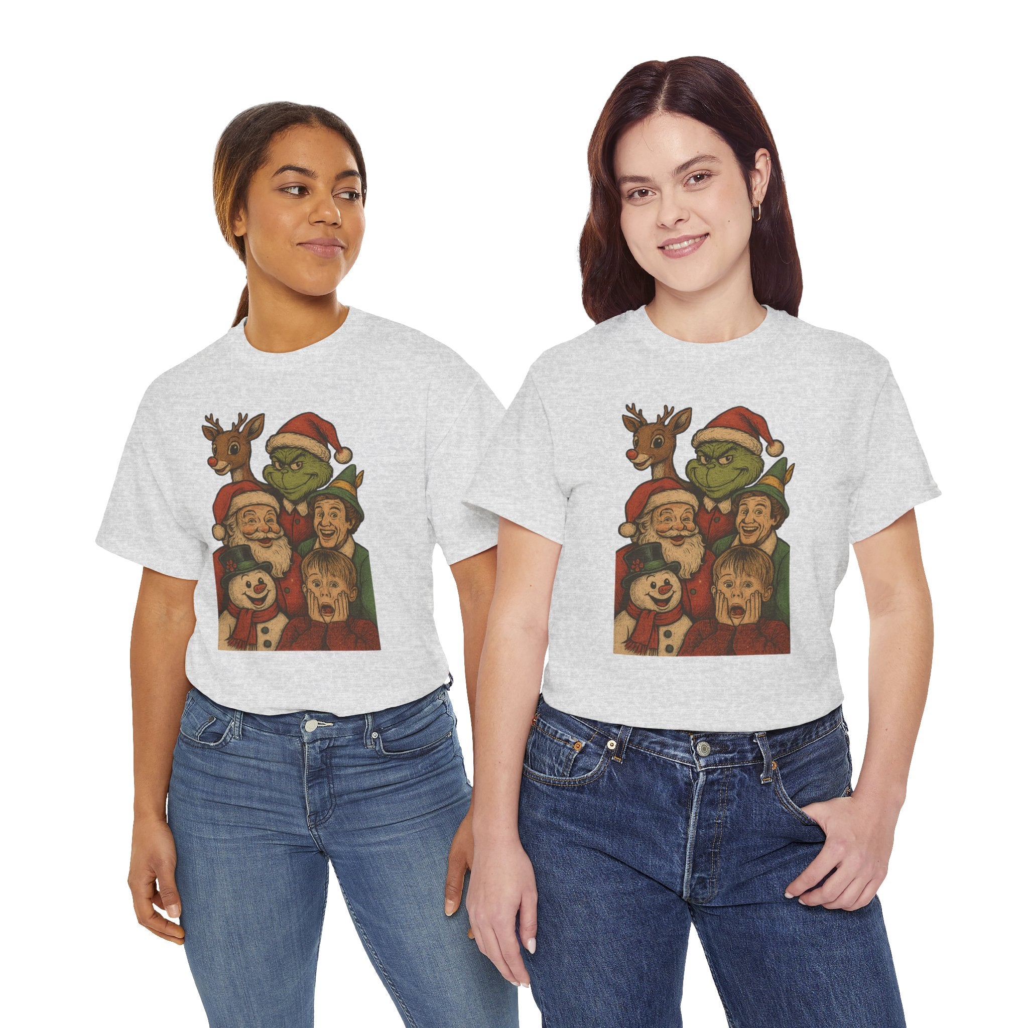 Christmas Icon Vintage Unisex Cotton Tee
