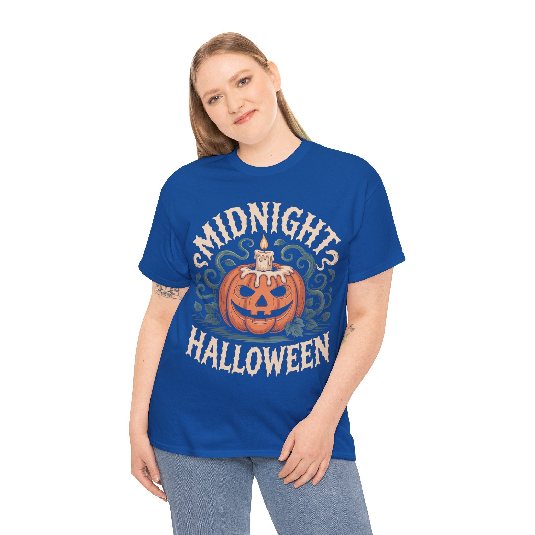Midnight Halloween Pumpkin Tee