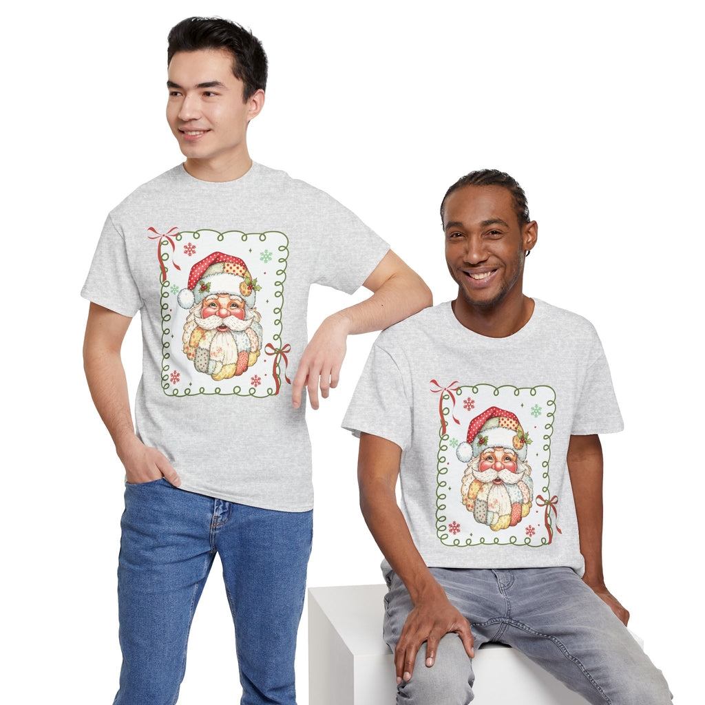 Santa Vintage Unisex Cotton Tee