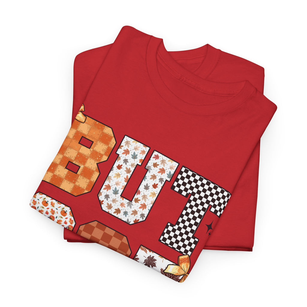 BUT GOD Fall Tee — “There was no way but God made the way”.Unisex Cotton Tee