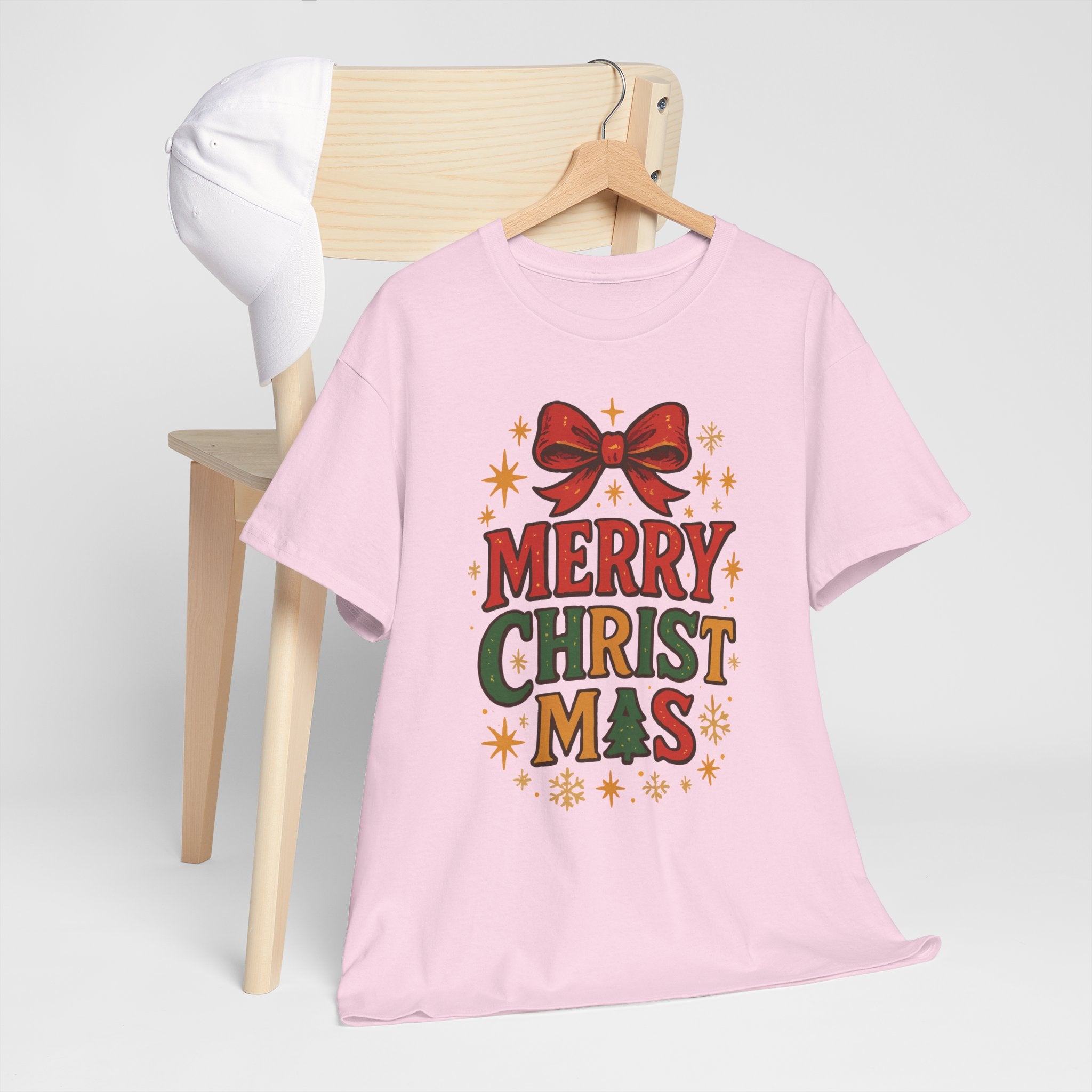 Merry Christmas Unisex Cotton Tee