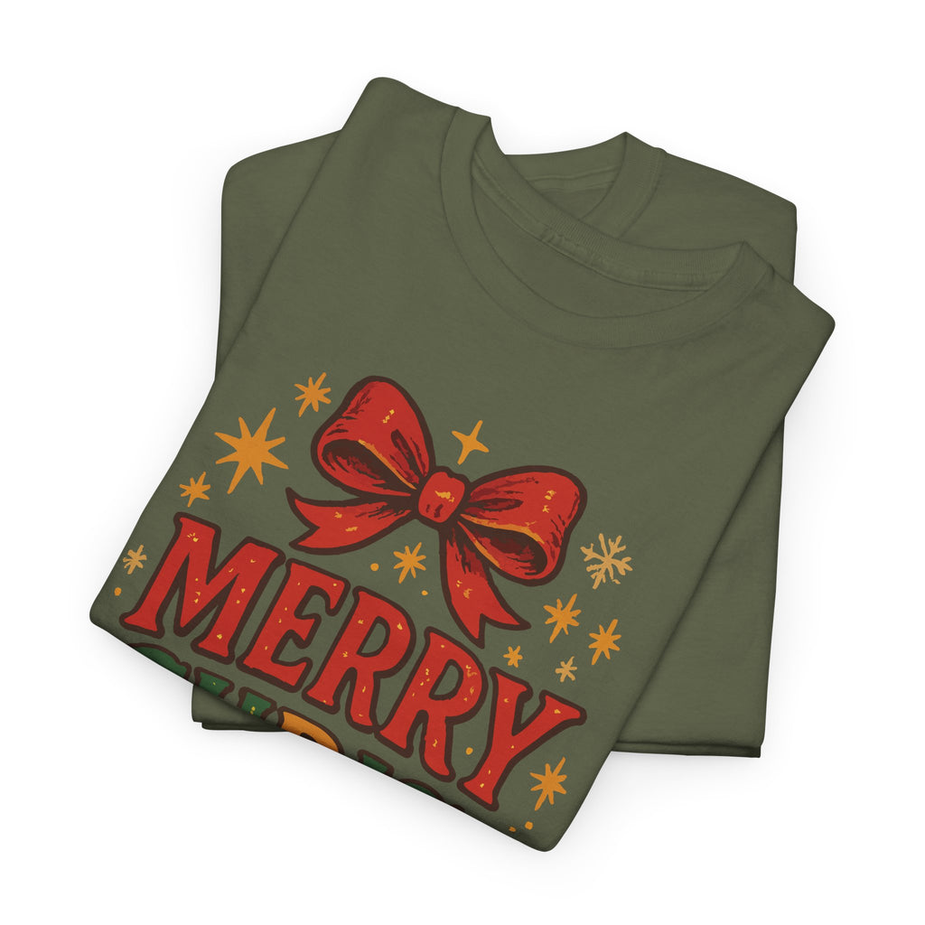 Merry Christmas Unisex Cotton Tee