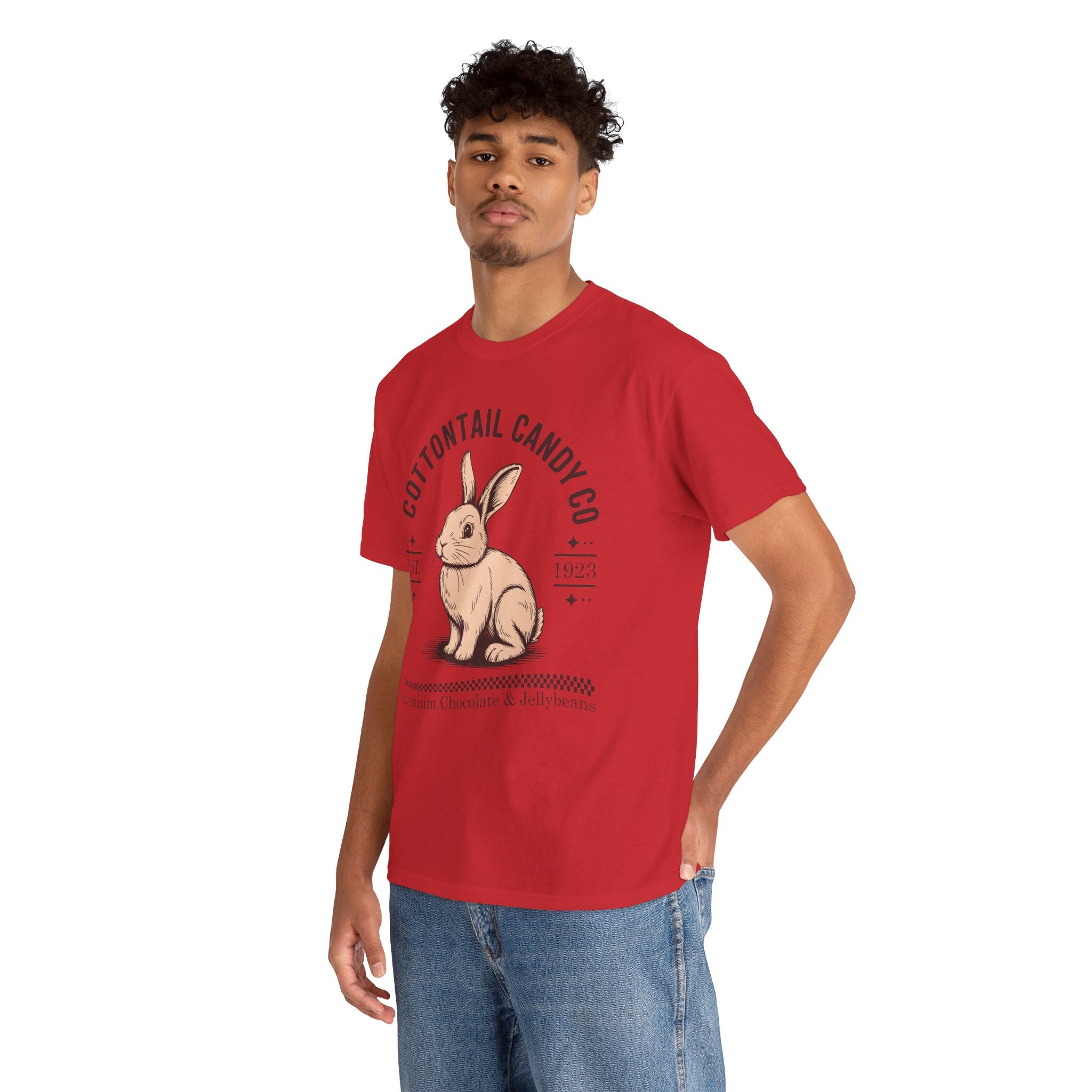 Cottontail Candy Co. Vintage Bunny Unisex Cotton Tee