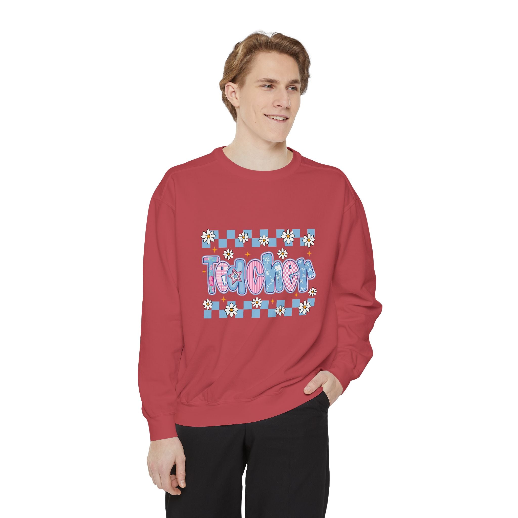 Colorful Teacher Sweatshirt- Unisex