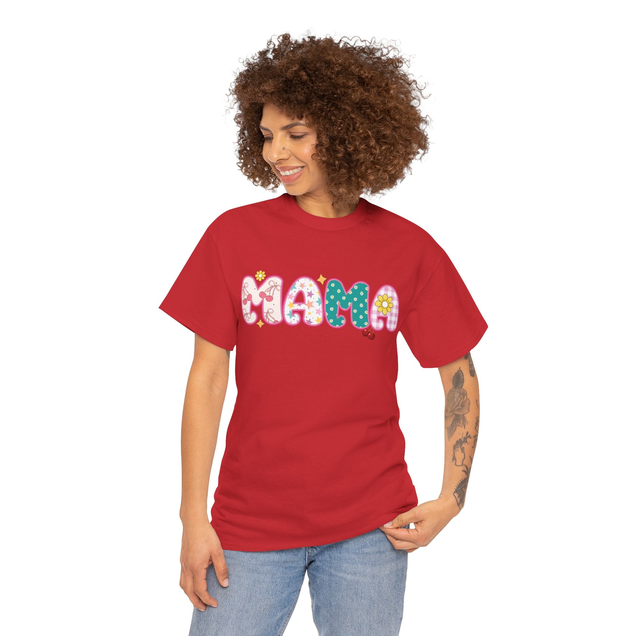 Mama Text Tee - Unisex Cotton