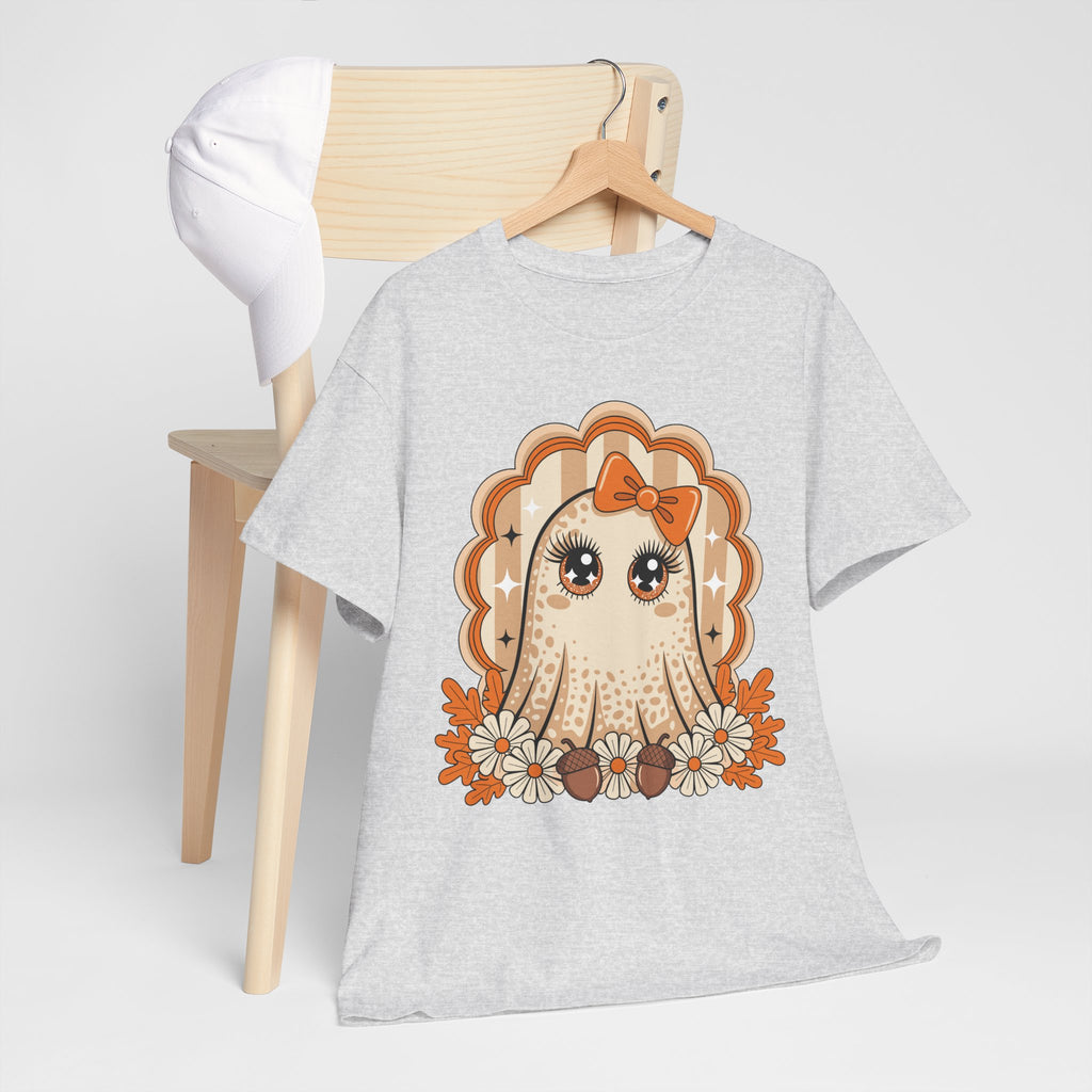 Ghost and Daisies Unisex Cotten Tee