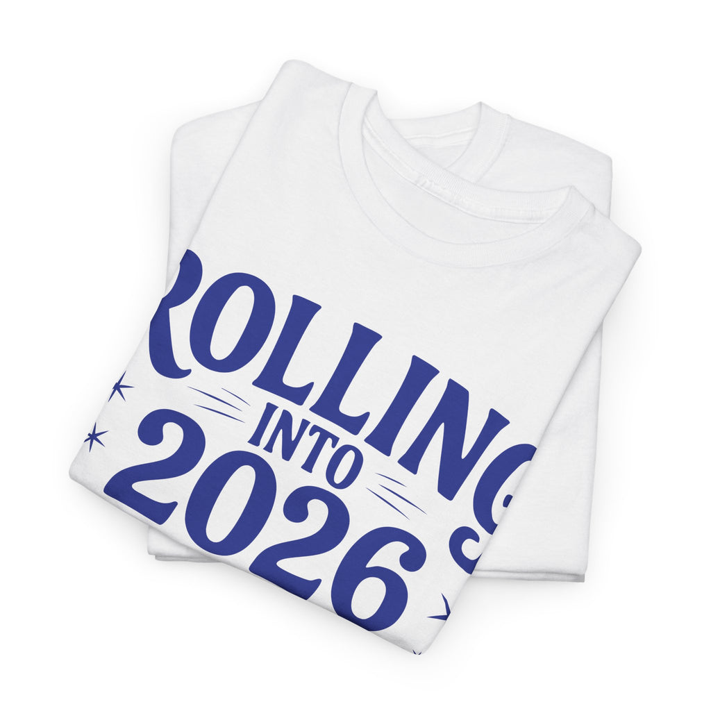 Rolling Into 2026 Hedgehog Tricycle Unisex Cotton Tee