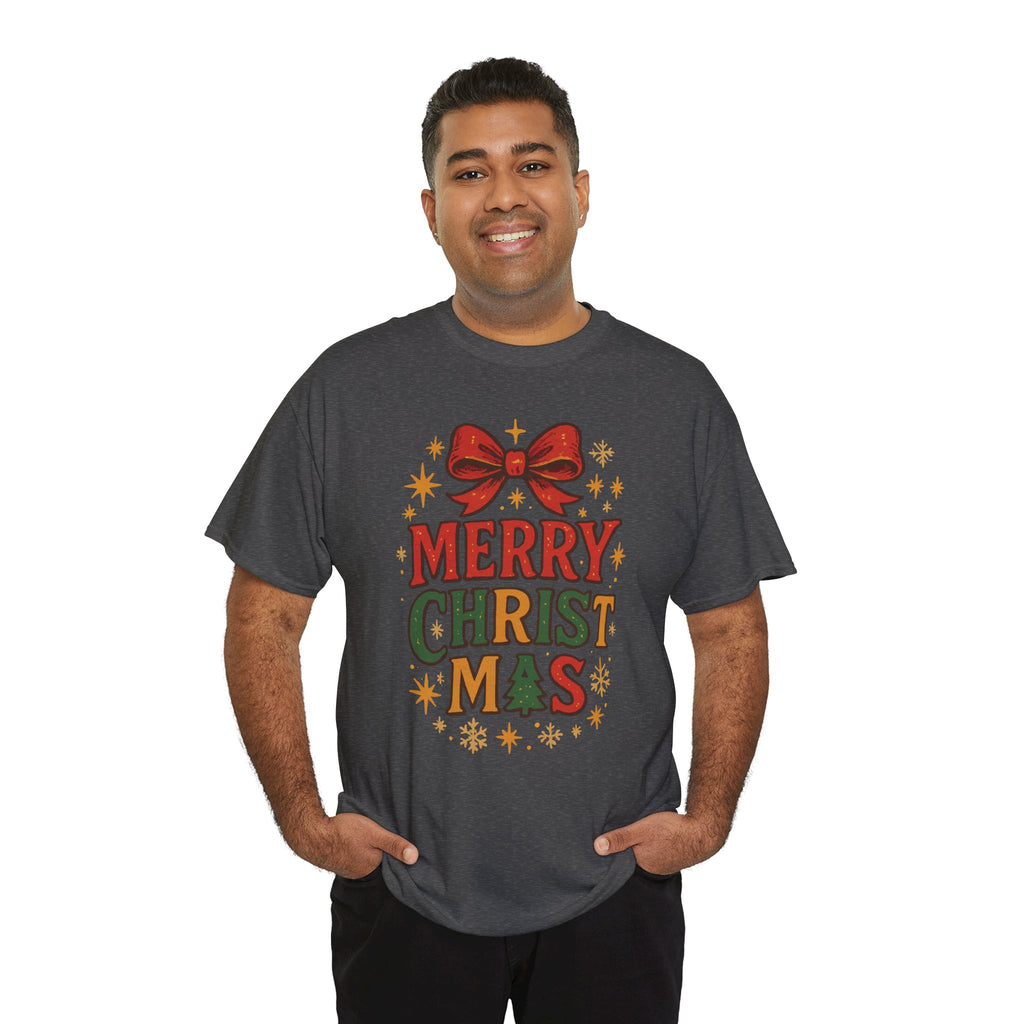 Merry Christmas Unisex Cotton Tee