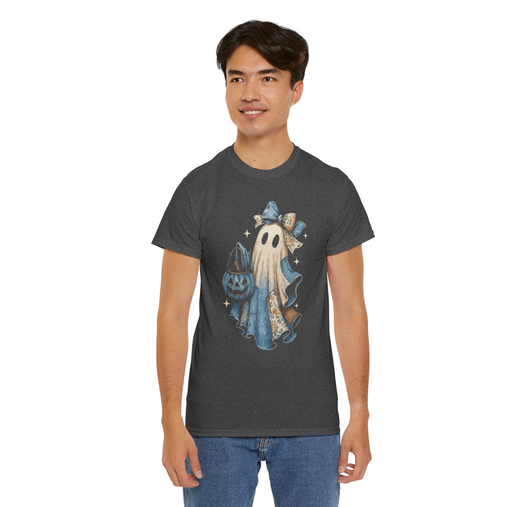Ghost Halloween Unisex Cotton Tee