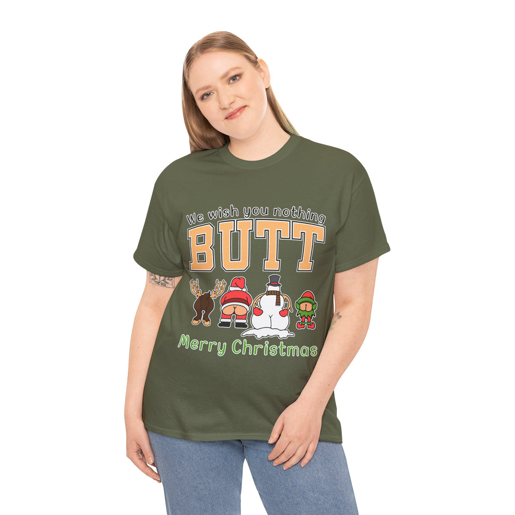 Christmas Butts Unisex Cotton Tee