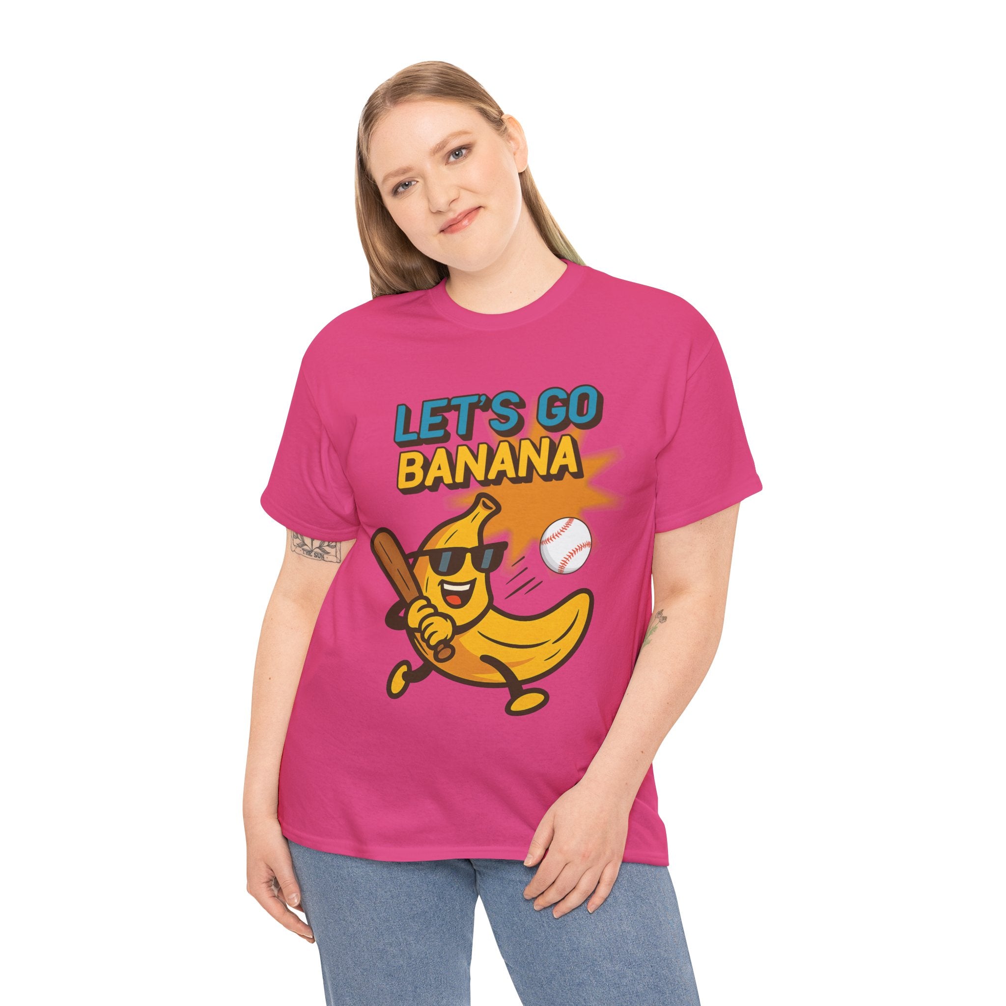 Baseball Banana Unisex Tee