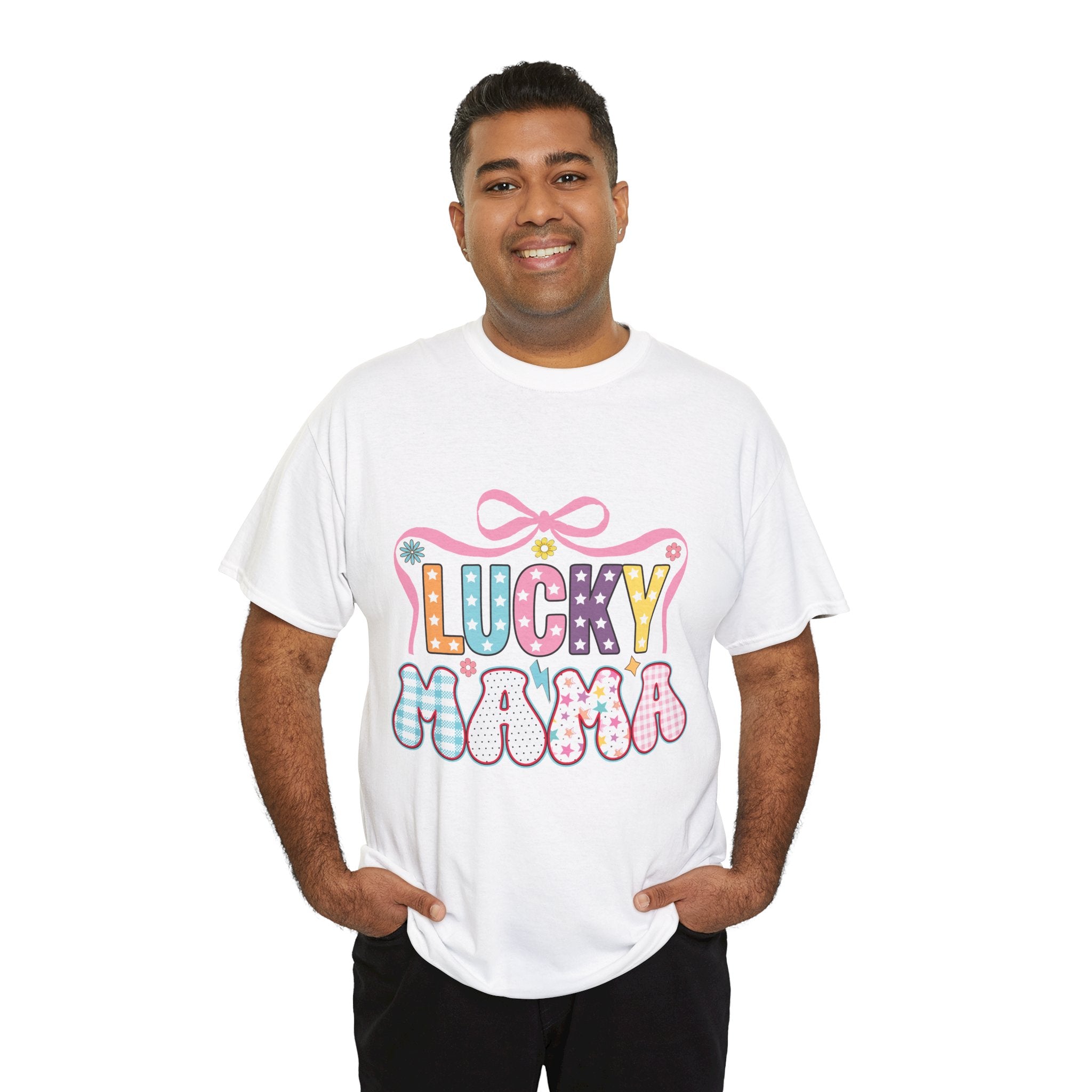 Lucky Mama Unisex Cotton Tee