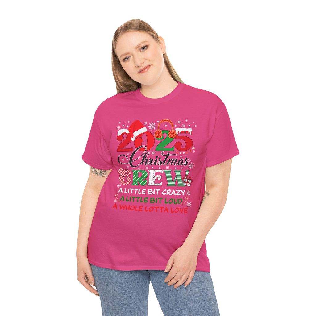 Christmas Crew 2025 Unisex Cotton Tee