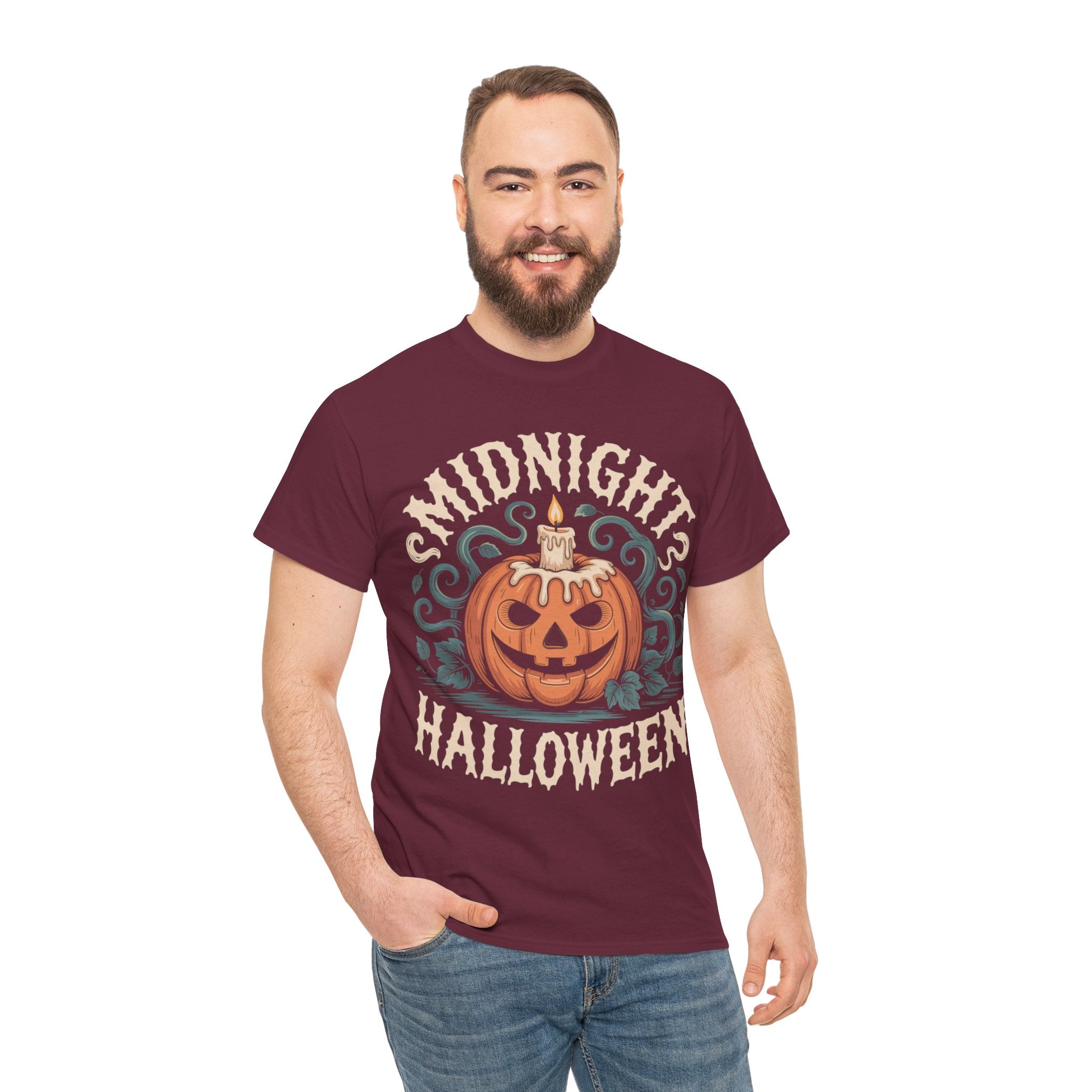 Midnight Halloween Pumpkin Tee