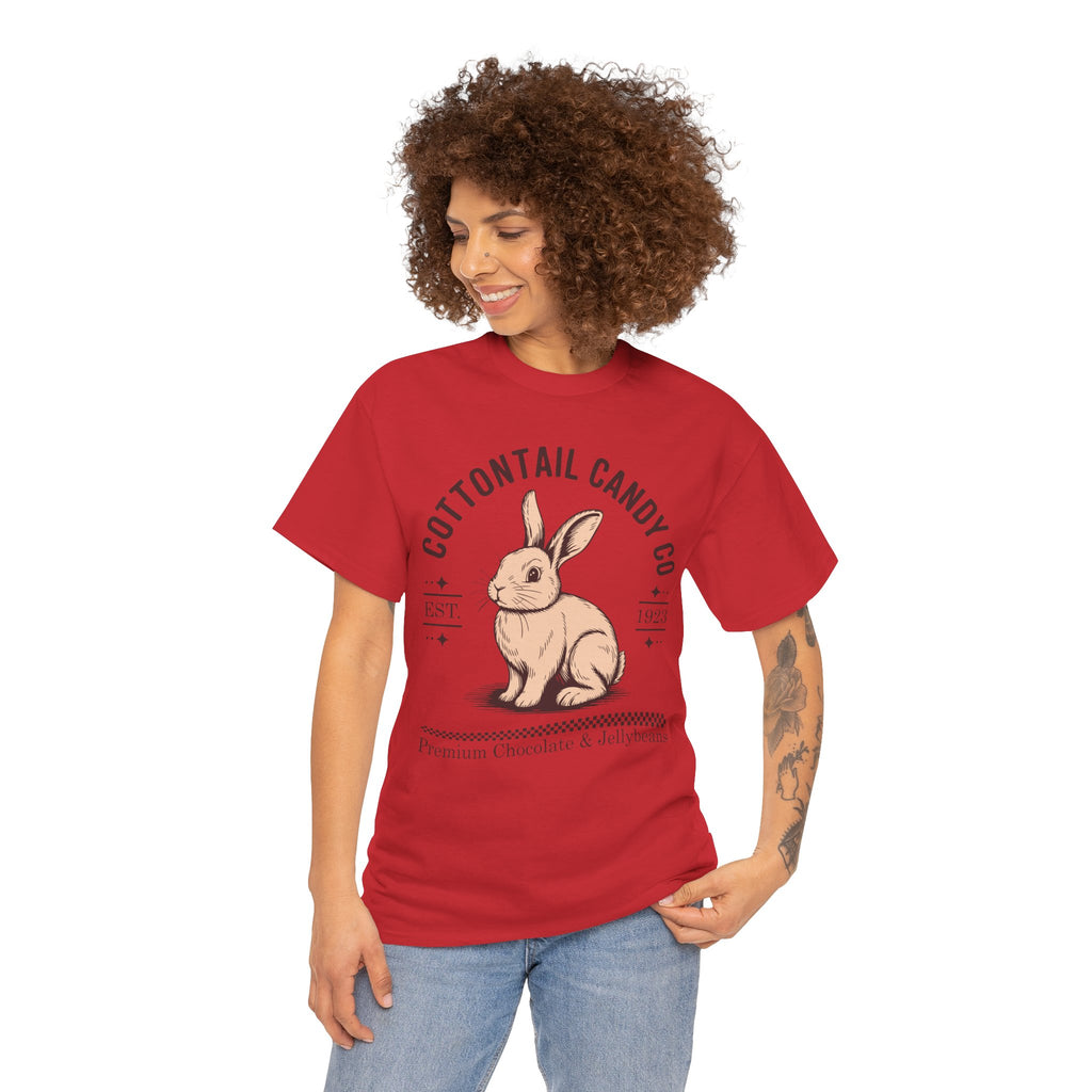 Cottontail Candy Co. Vintage Bunny Unisex Cotton Tee