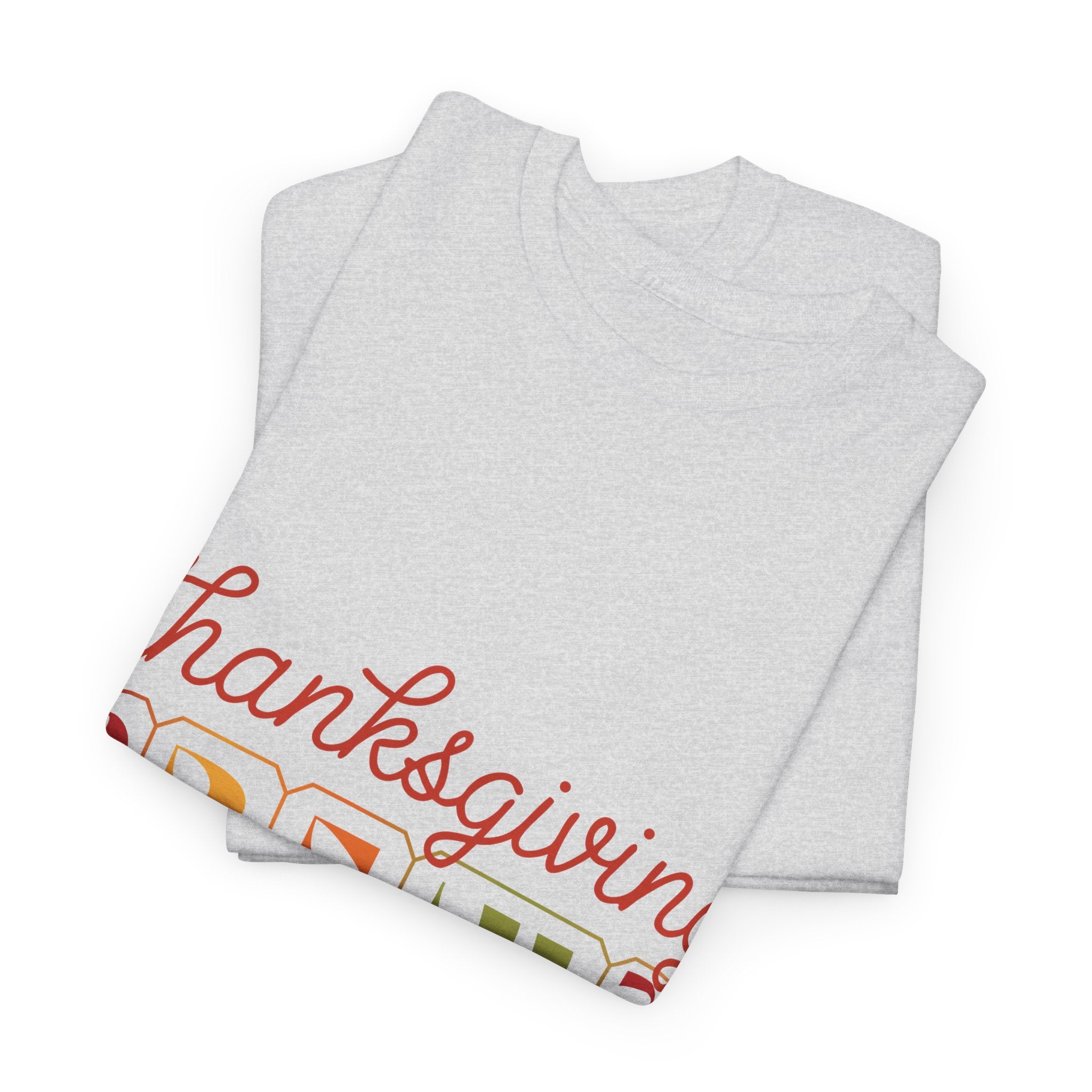 Thanksgiving Crew 2025 Tee — "Thankful for My Tribe" Autumn Holiday Unisex Cotton Tshirt