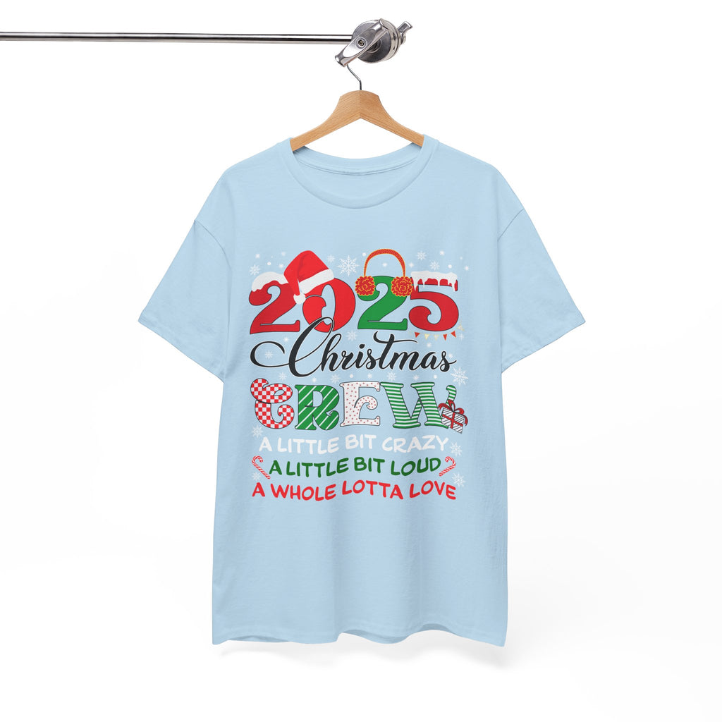 Christmas Crew 2025 Unisex Cotton Tee