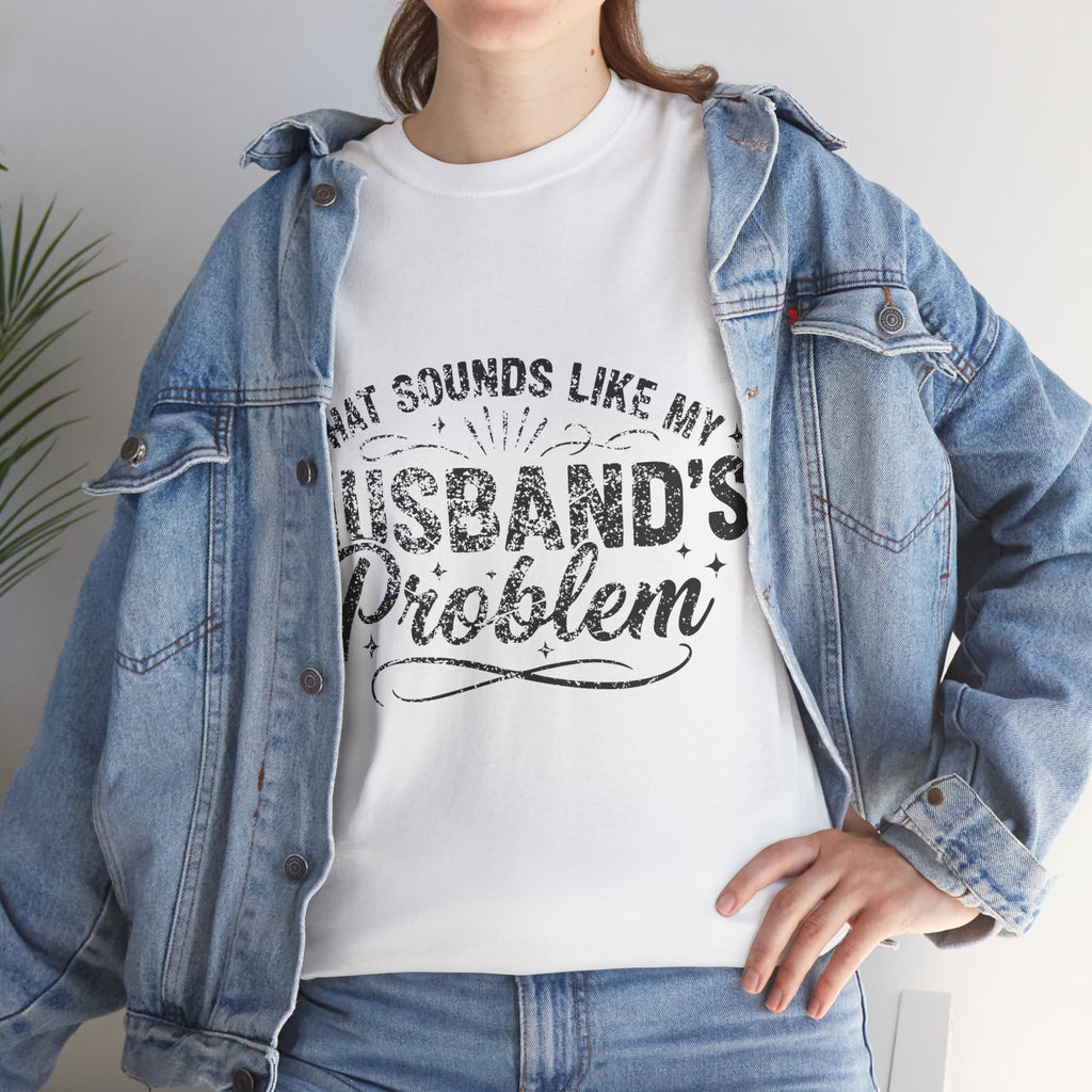 Distressed Grayscale Flag Tee — Suited Figure with Glowing Cross Unisex Cotton Tee