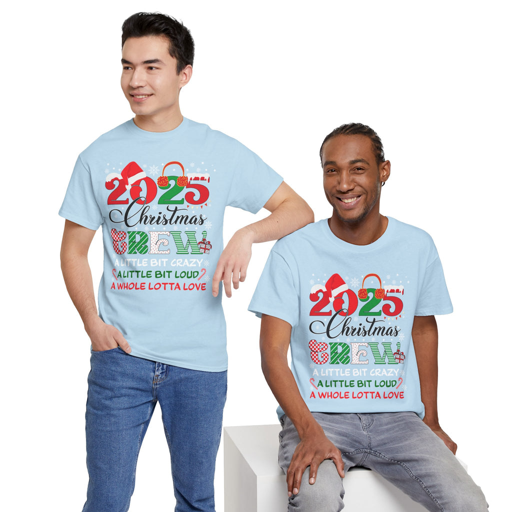 Christmas Crew 2025 Unisex Cotton Tee