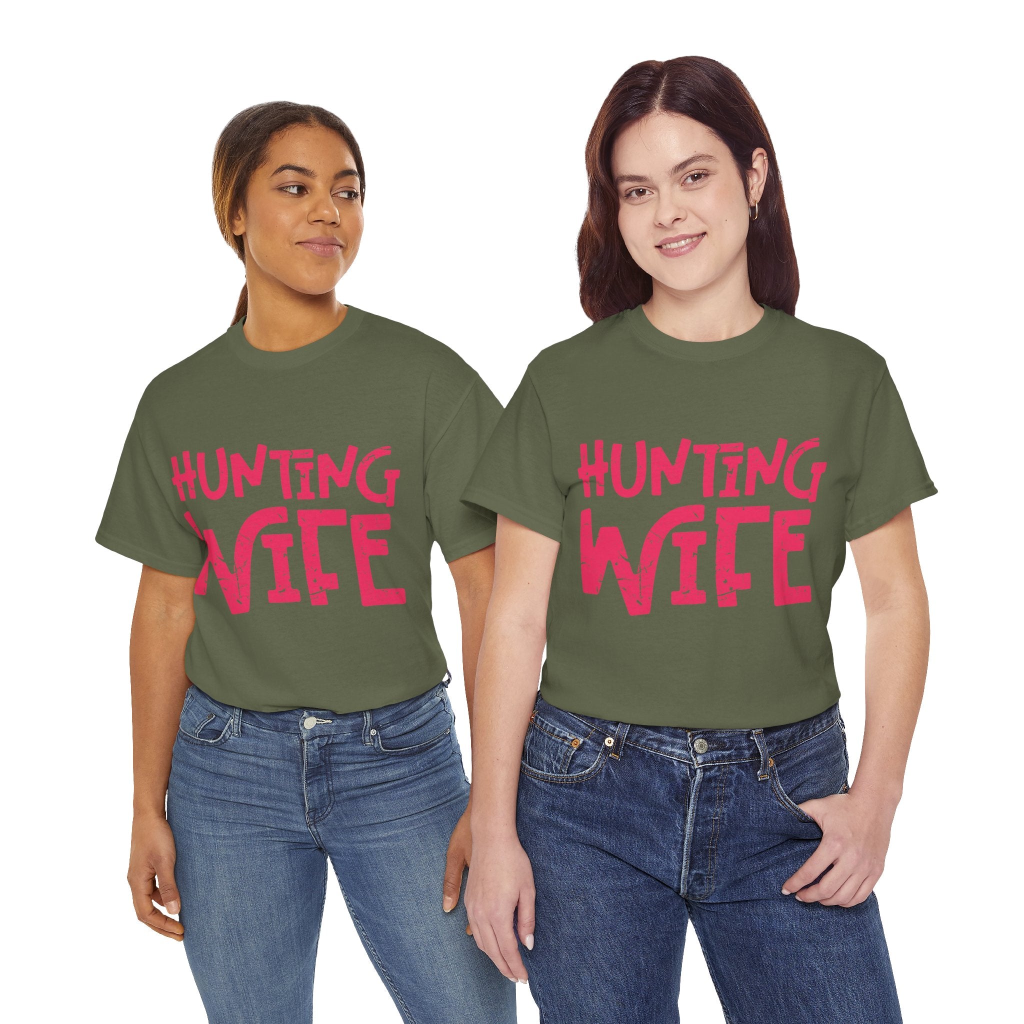 Hunting Season Vintage Badge T-Shirt — Rugged Orange Hunting Unisex Cotton Tee