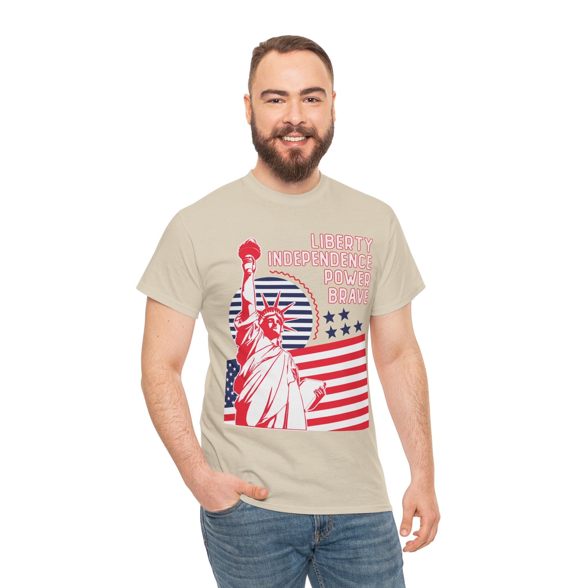 American Independence Day Unisex Cotton Tee