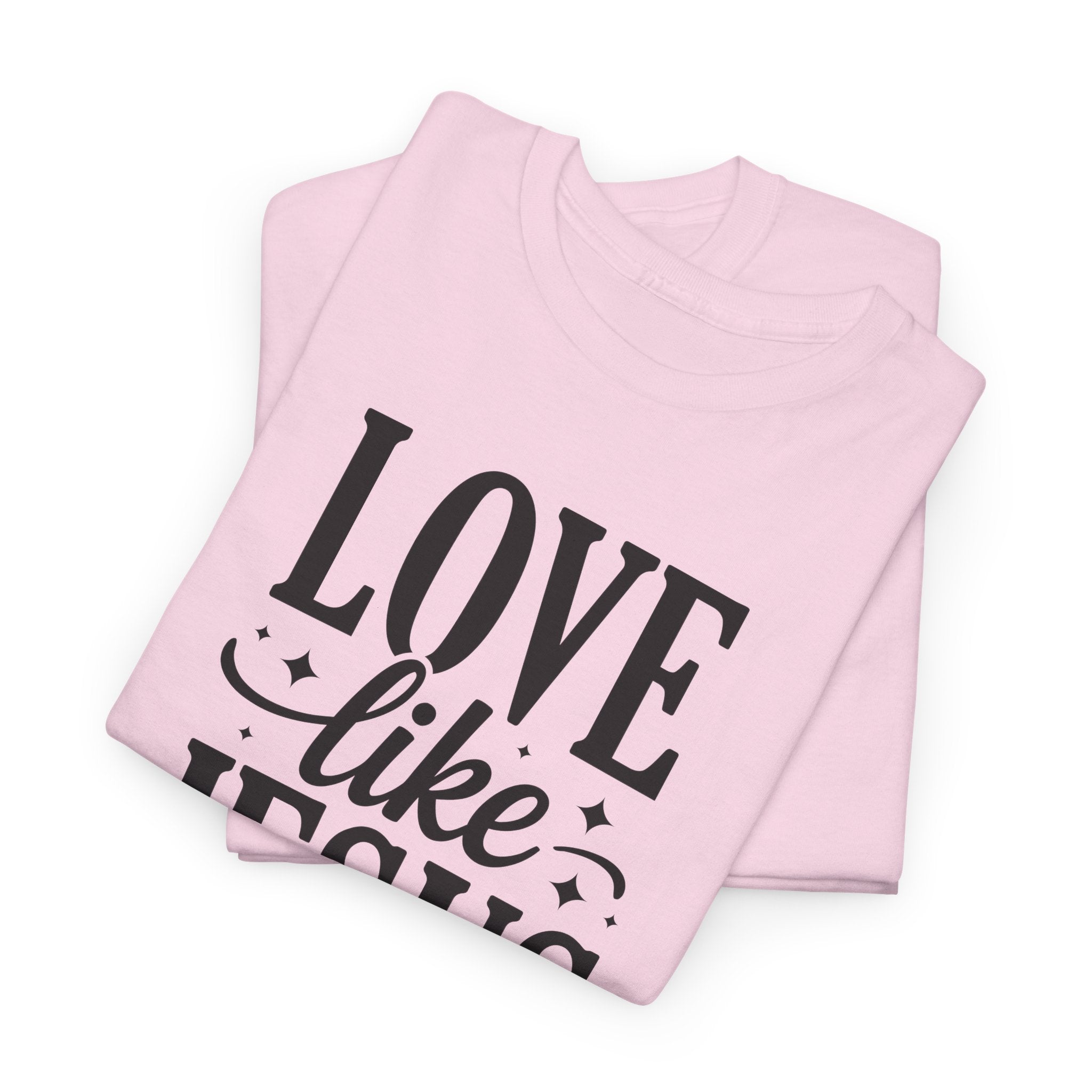 Love Like Jesus Tee — John 13:34 Faith-Inspired Christian Unisex Cotton T-Shirt
