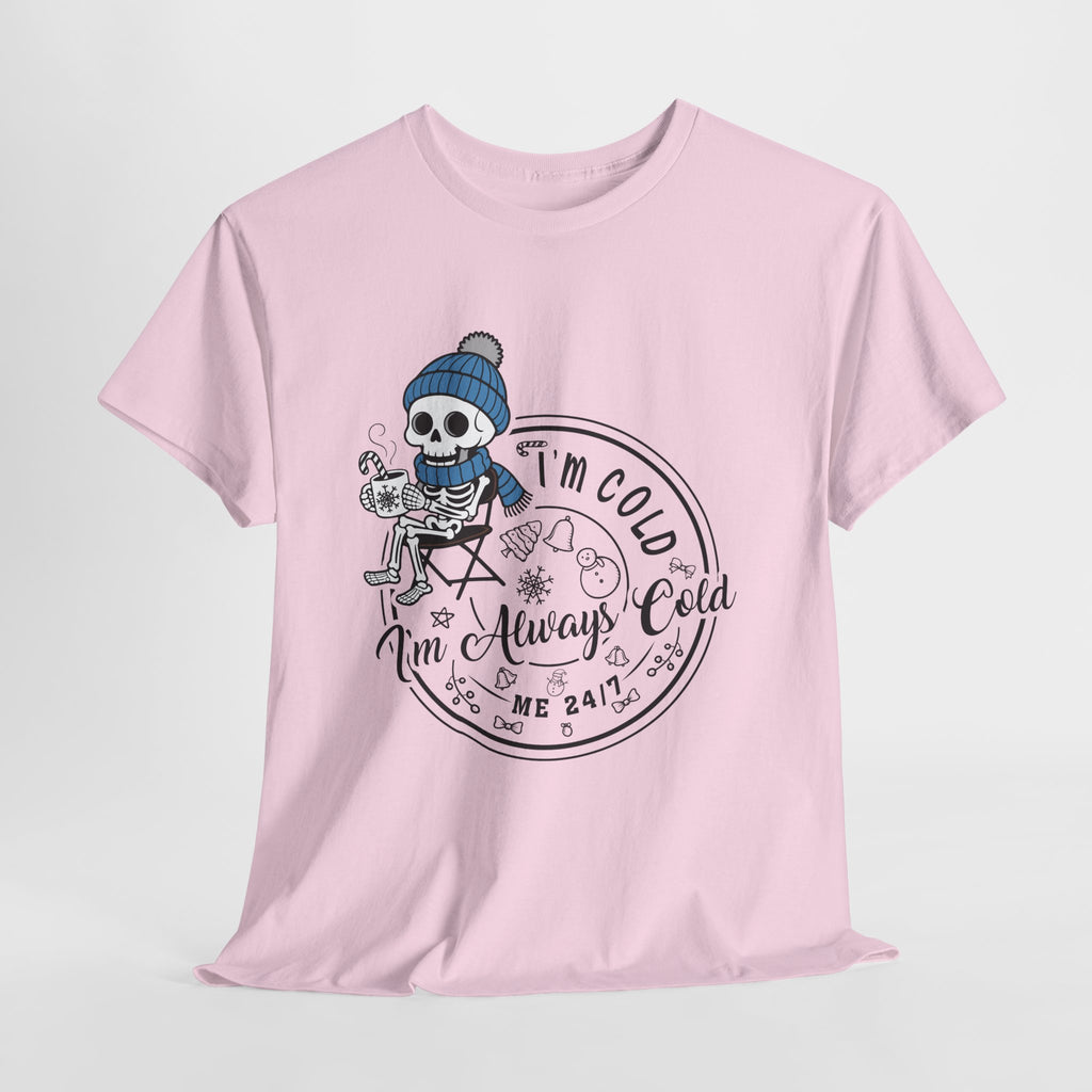 Cozy Skeleton Unisex Cotton Tee