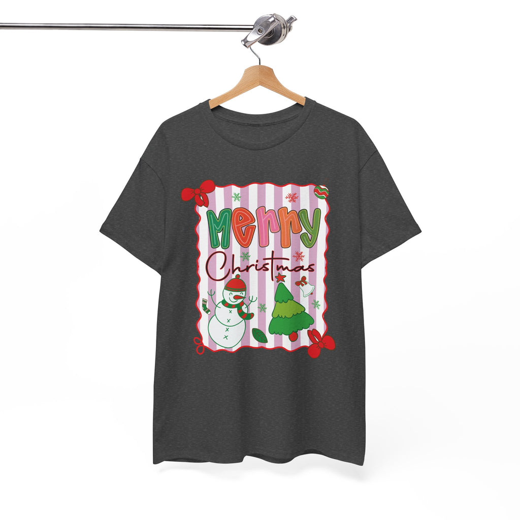 Christmas Snowman Unisex Cotton Tee